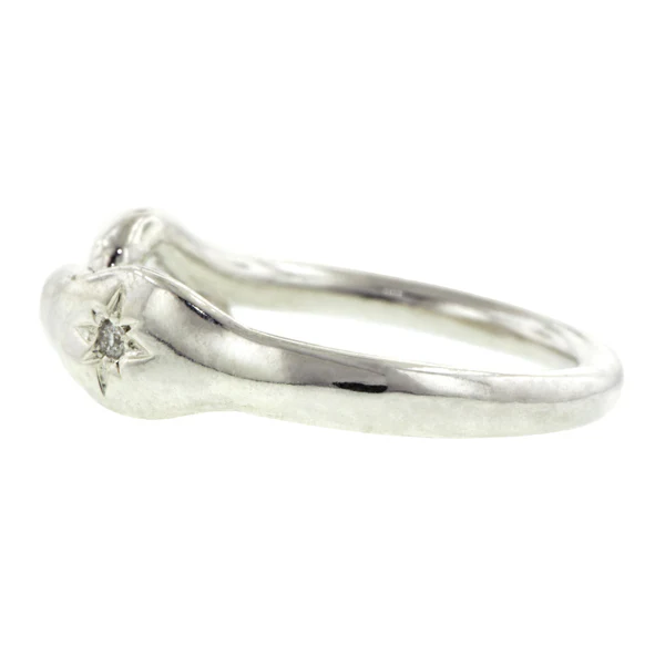 Diamond Snake Ring with Looped Tail- Heirloom by Doyle & Doyle - Image 9