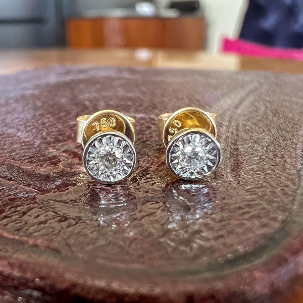 Diamond Stud Earrings