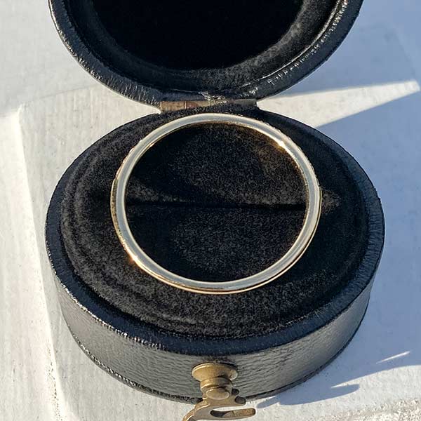Diamond Wedding Band Ring, Size 6 3/4 - Image 4