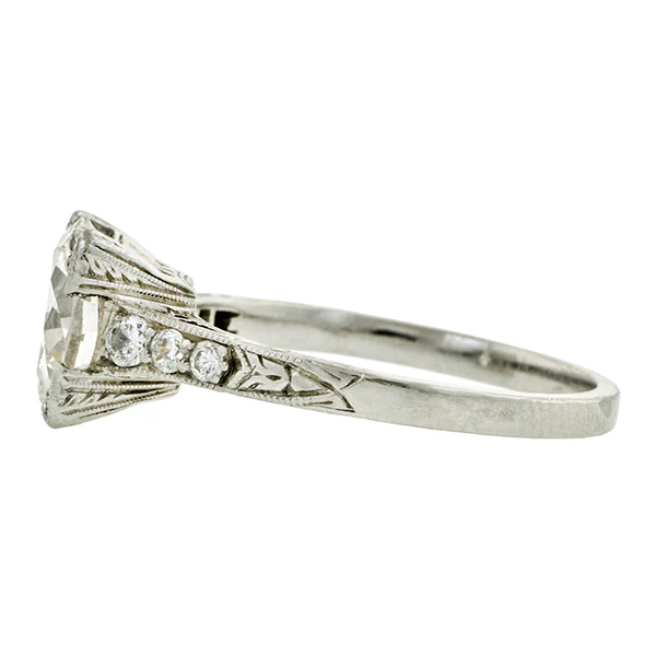 Edwardian Diamond Engagement Ring, TRB 2.14ct - Image 4