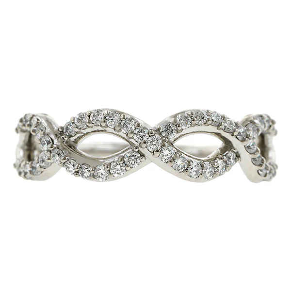 Entwined Diamond Band- Heirloom by Doyle & Doyle