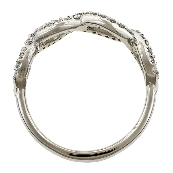 Entwined Diamond Band- Heirloom by Doyle & Doyle - Image 4