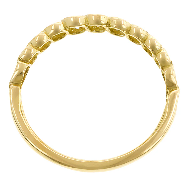 Entwined Diamond Wedding Band Ring- Heirloom by Doyle & Doyle - Image 10