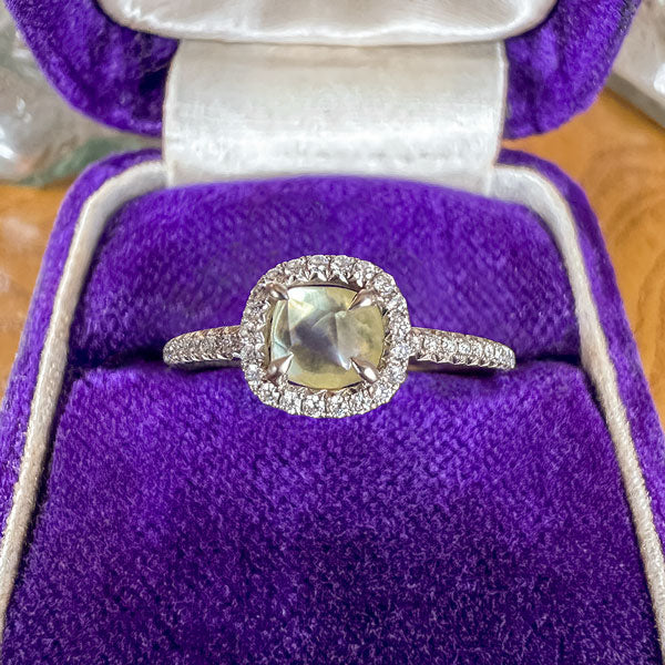 Estate Diamond Crystal Ring, 0.96ct.