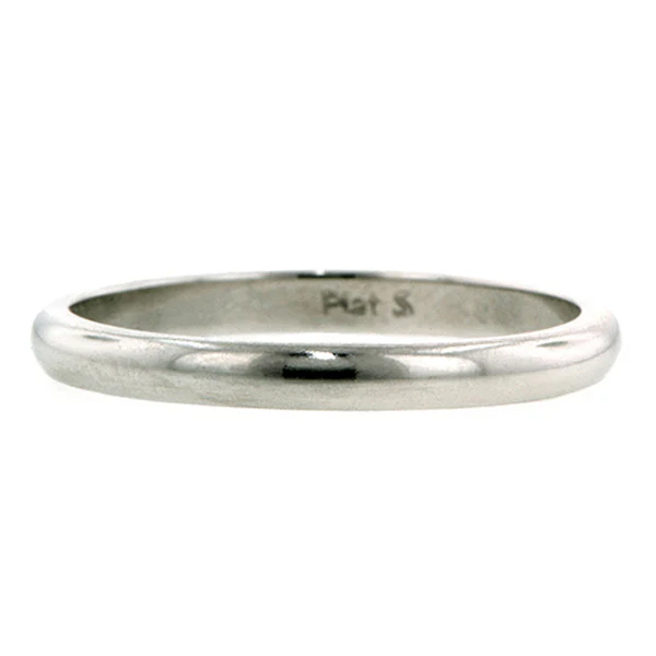 Estate Wedding Band Ring, Size 5.5