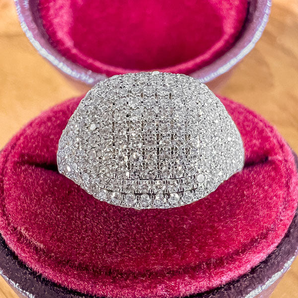 Estate Pavé Diamond Ring