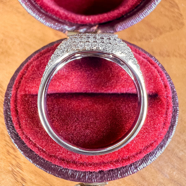 Estate Pavé Diamond Ring - Image 5