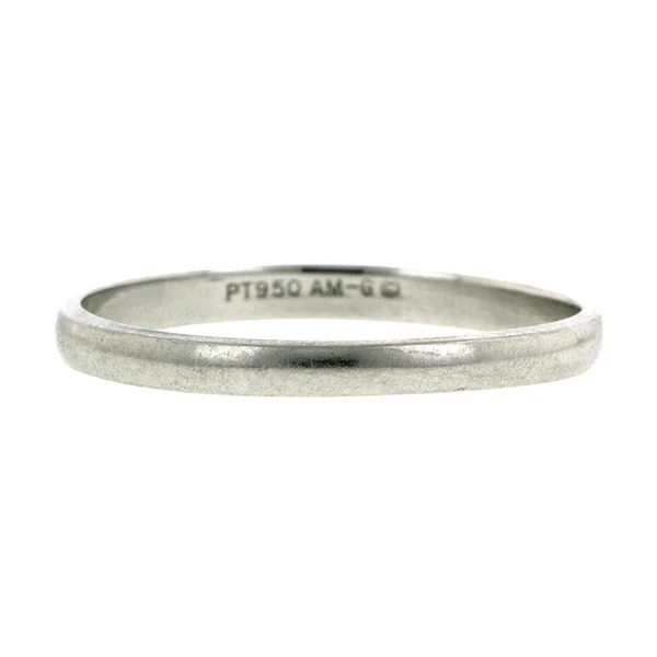 Estate Wedding Band Ring, Size 7