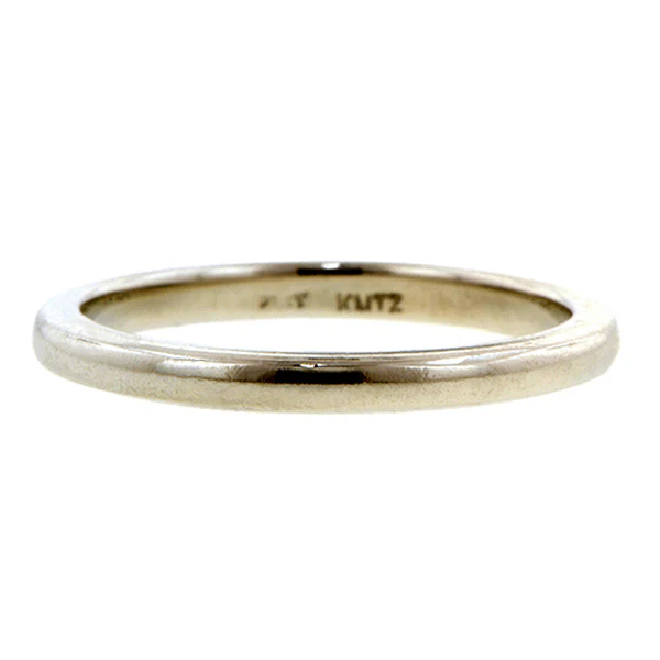 Estate Wedding Band Ring, Size 5.75