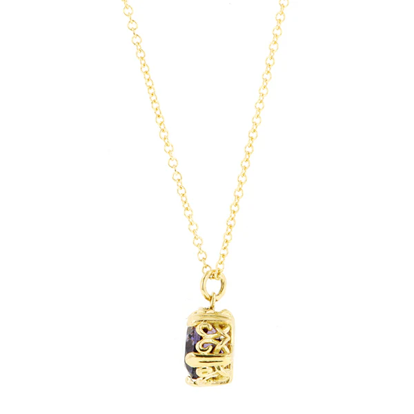 Fancy Basket Gemstone Pendant- Heirloom by Doyle & Doyle - Image 10