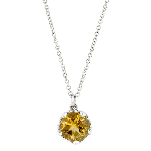 Fancy Basket Gemstone Pendant- Heirloom by Doyle & Doyle - Image 14