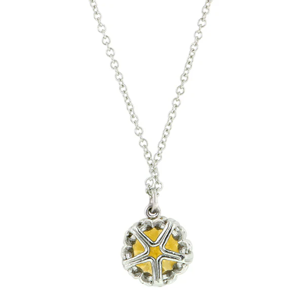 Fancy Basket Gemstone Pendant- Heirloom by Doyle & Doyle - Image 15
