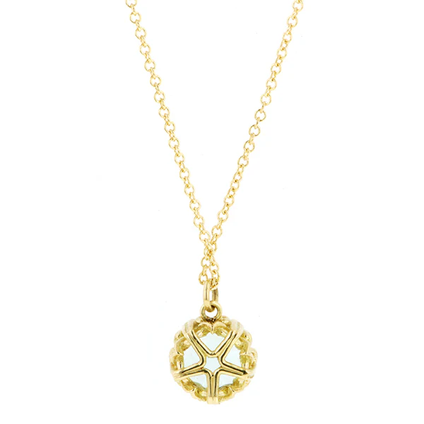 Fancy Basket Gemstone Pendant- Heirloom by Doyle & Doyle - Image 5