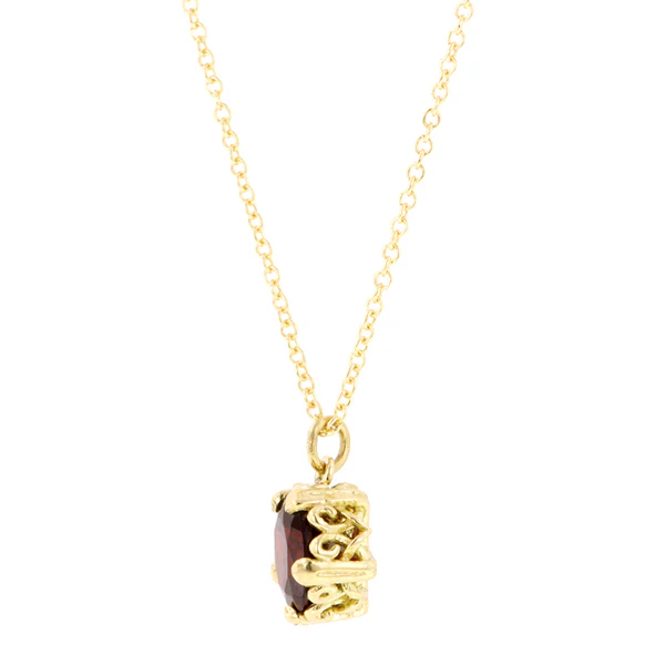 Fancy Basket Gemstone Pendant- Heirloom by Doyle & Doyle - Image 7