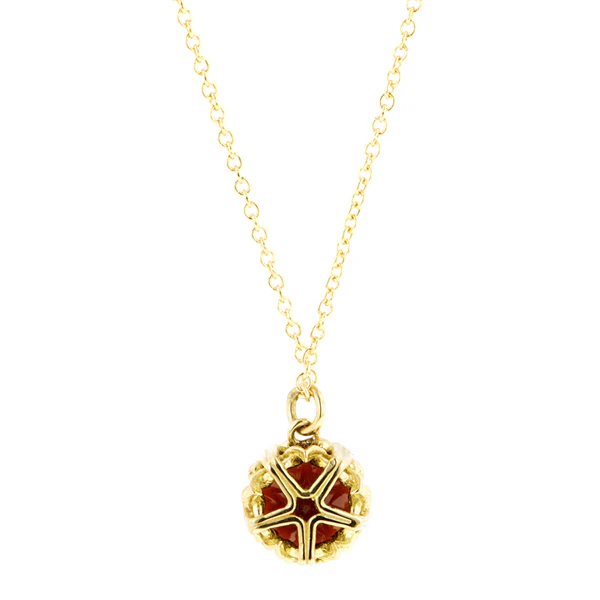Fancy Basket Gemstone Pendant- Heirloom by Doyle & Doyle - Image 8