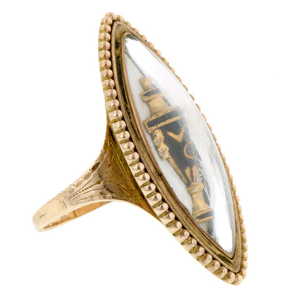 Georgian Mourning Ring - Image 3