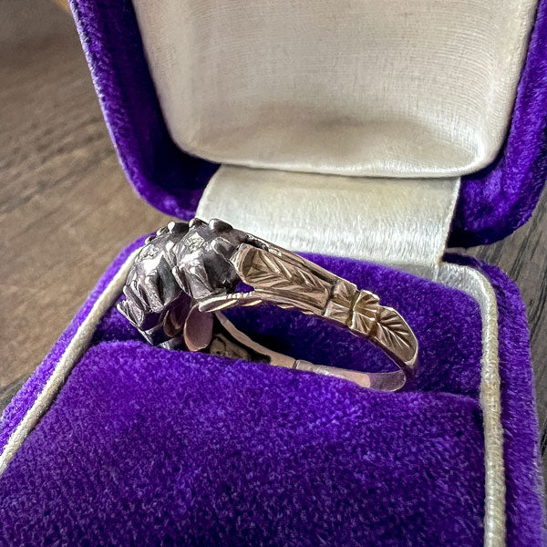 Georgian Rose Cut Diamond Ring - Image 3