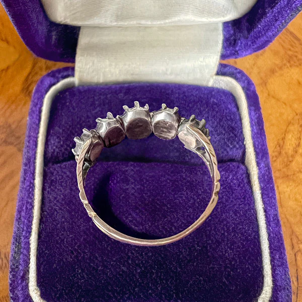 Georgian Rose Cut Diamond Ring - Image 4