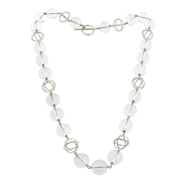 Globe & Rock Crystal Necklace- Heirloom by Doyle & Doyle
