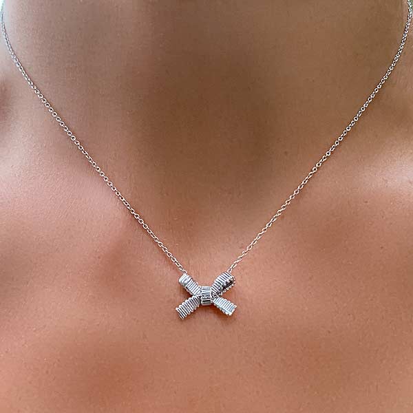 Grosgrain Bow Necklace- Heirloom by Doyle & Doyle - Image 3