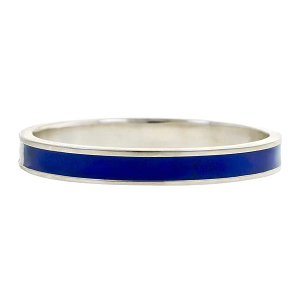 Blue Enamel Bracelet- Heirloom by Doyle & Doyle - Image 3