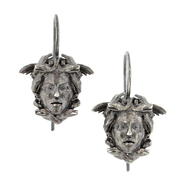 Medusa Drop Earrings- Heirloom by Doyle & Doyle - Image 2