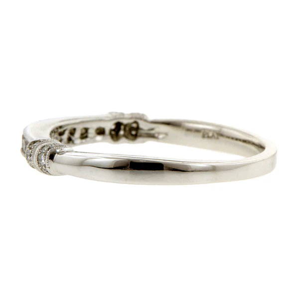 Channel Set Diamond Wedding Band Ring - Image 3