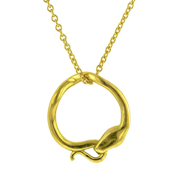 Ouroboros Snake Necklace-Heirloom by Doyle & Doyle - Image 4