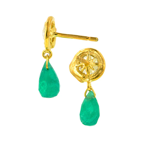 Ouroboros Snake Drop Earrings- Heirloom by Doyle & Doyle - Image 2