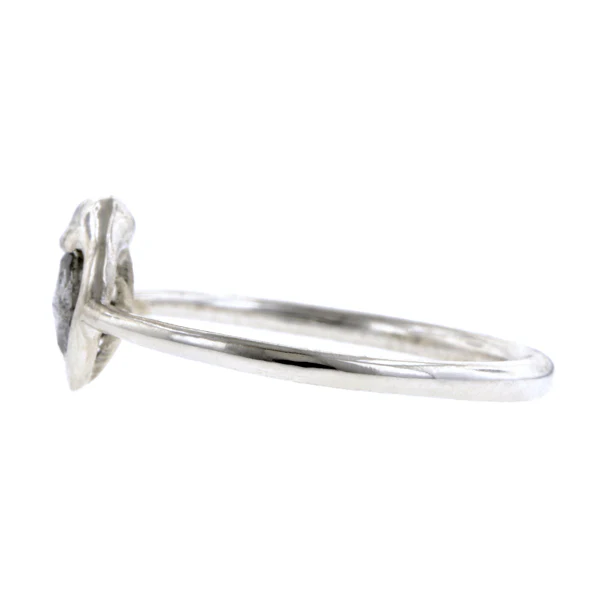 Ouroboros Snake Frame Rose Cut Diamond Ring- Heirloom by Doyle & Doyle - Image 3