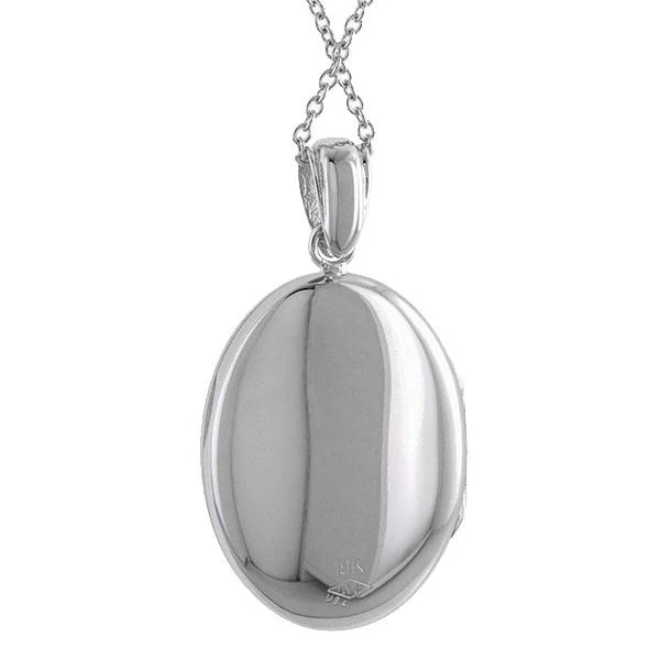Oval Locket Necklace - Image 5