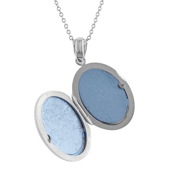 Oval Locket Necklace - Image 7