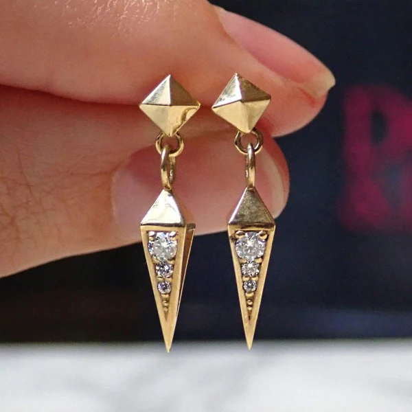 Plumb Earrings- Heirloom by Doyle & Doyle - Image 4