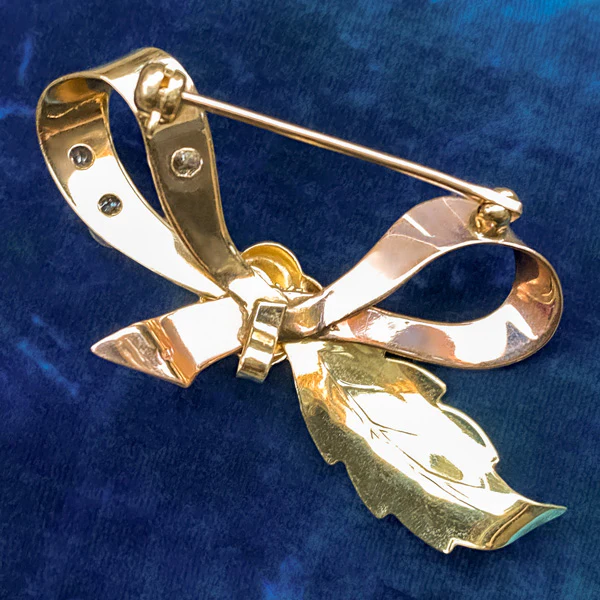 Retro Diamond Brooch - Image 3