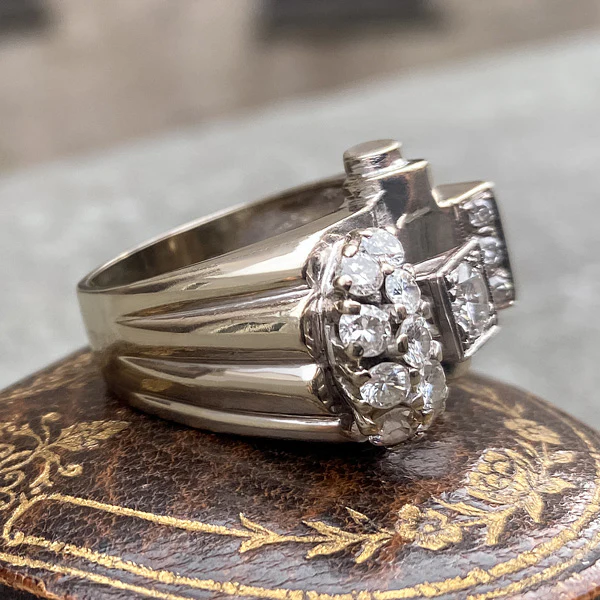 Retro Diamond Ring - Image 3