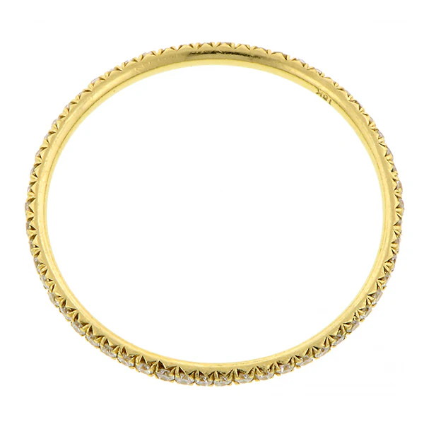 Diamond Wire Eternity Band Ring - Image 2