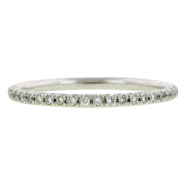 Diamond Wire Eternity Band Ring - Image 5