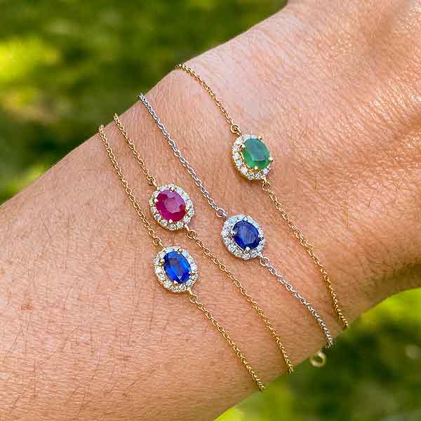 Ruby & Diamond Bracelet - Image 2