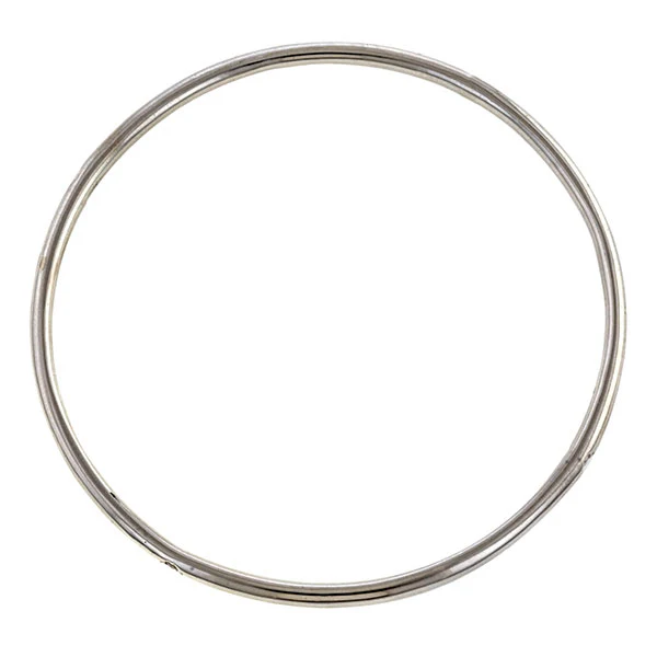 Single Station Diamond Bangle Bracelet- Heirloom by Doyle & Doyle - Image 3