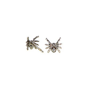 Diamond Spider Stud Earrings- Heirloom by Doyle & Doyle - Image 4