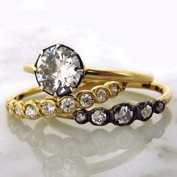 Starry Night Diamond Band- Heirloom by Doyle & Doyle - Image 5