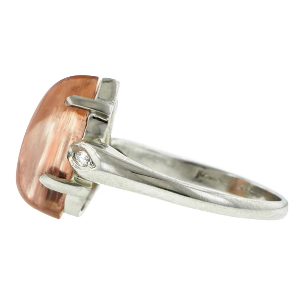 Sunstone & Diamond Ring - Image 3