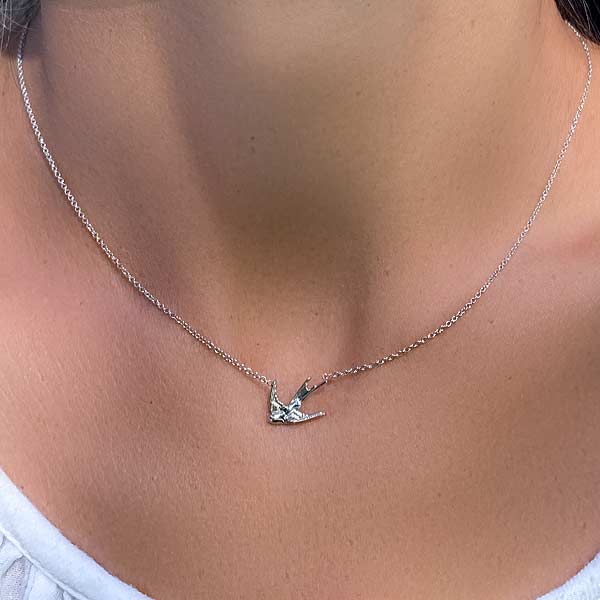 Swallow Necklace- Heirloom by Doyle & Doyle - Image 3