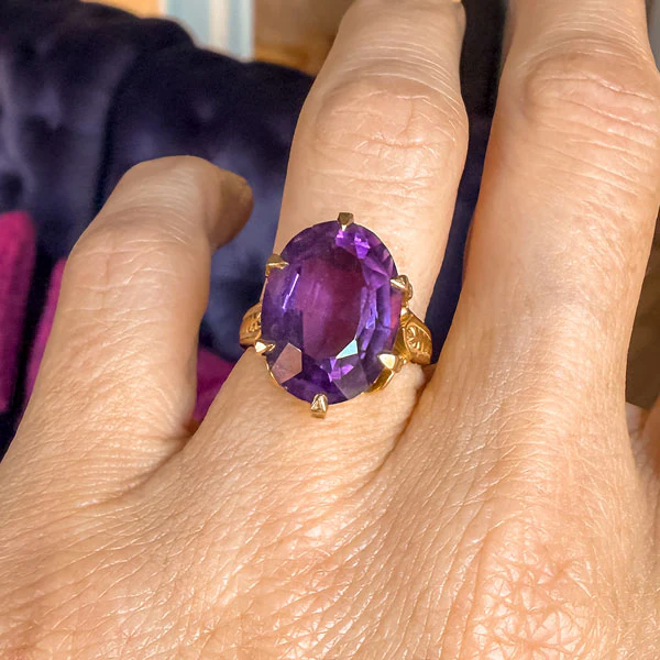 Victorian Amethyst Ring