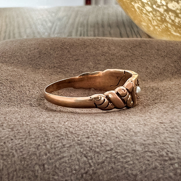 Victorian Pearl Ring - Image 2