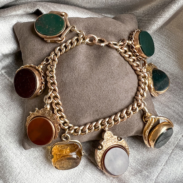 Victorian Swivel Charm Bracelet - Image 2