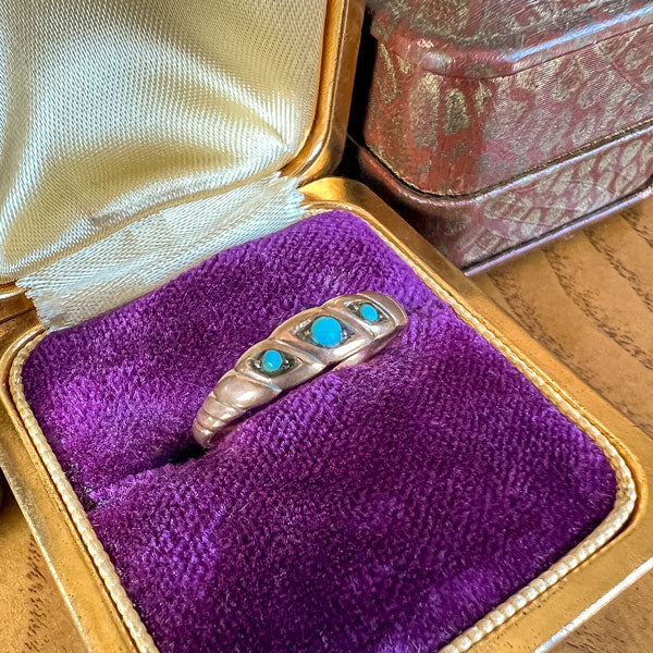 Victorian Turquoise Ring - Image 2