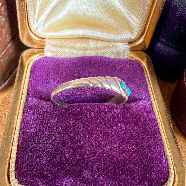 Victorian Turquoise Ring - Image 3