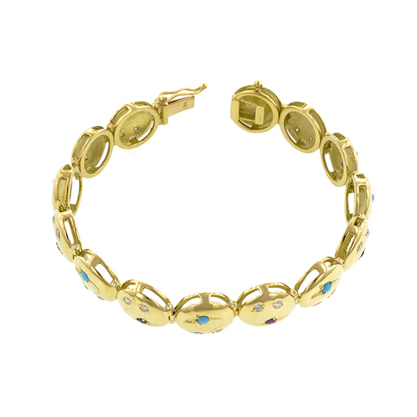 Vine Button Bracelet- Heirloom by Doyle & Doyle - Image 3