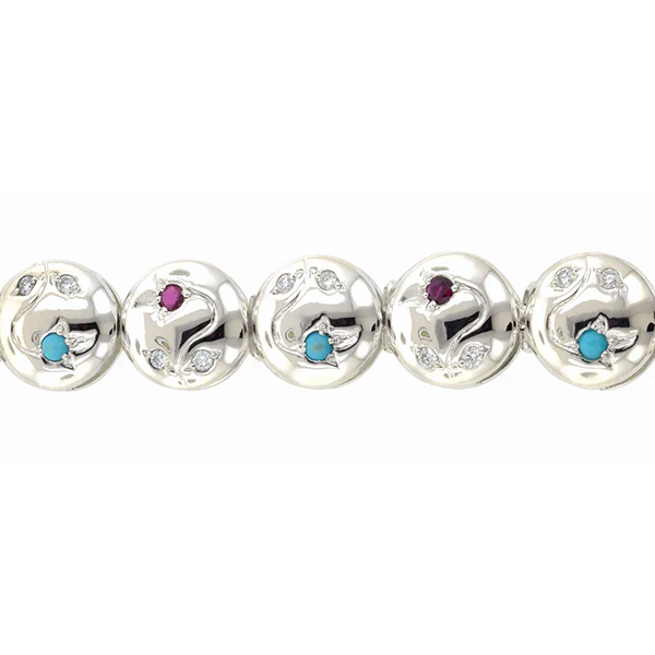 Vine Button Bracelet- Heirloom by Doyle & Doyle - Image 4